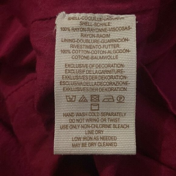 𝅺FREE People Emma Floral Embroidered Tunic Mini Dress in Berry Purple NWT - Picture 8 of 8